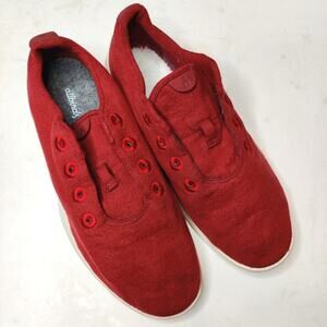 Allbirds Men's Red Merino Wool Runners Sneaker Shoes Size 11